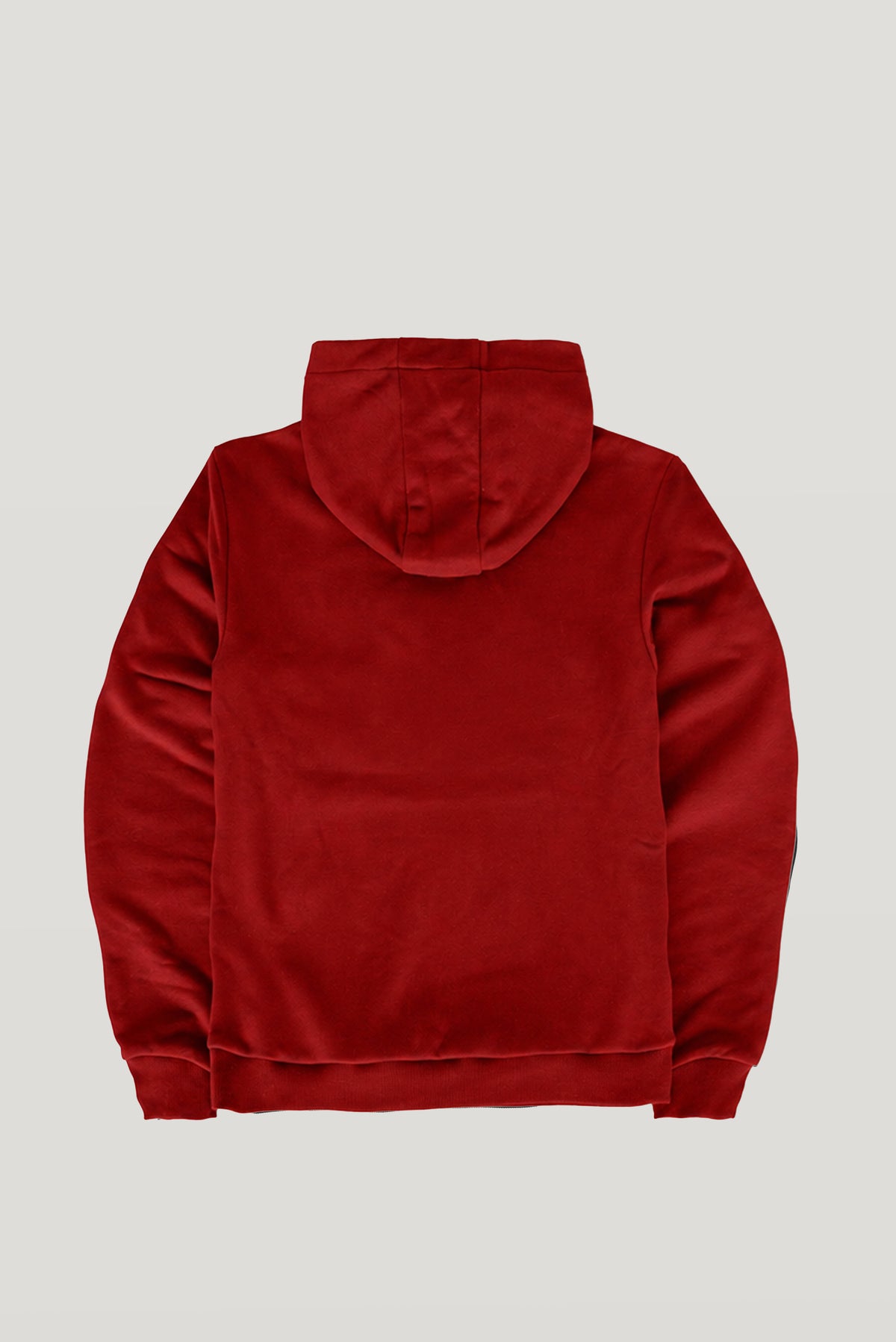Bordeaux Le Butin8 Strength hoodie, back flat lay